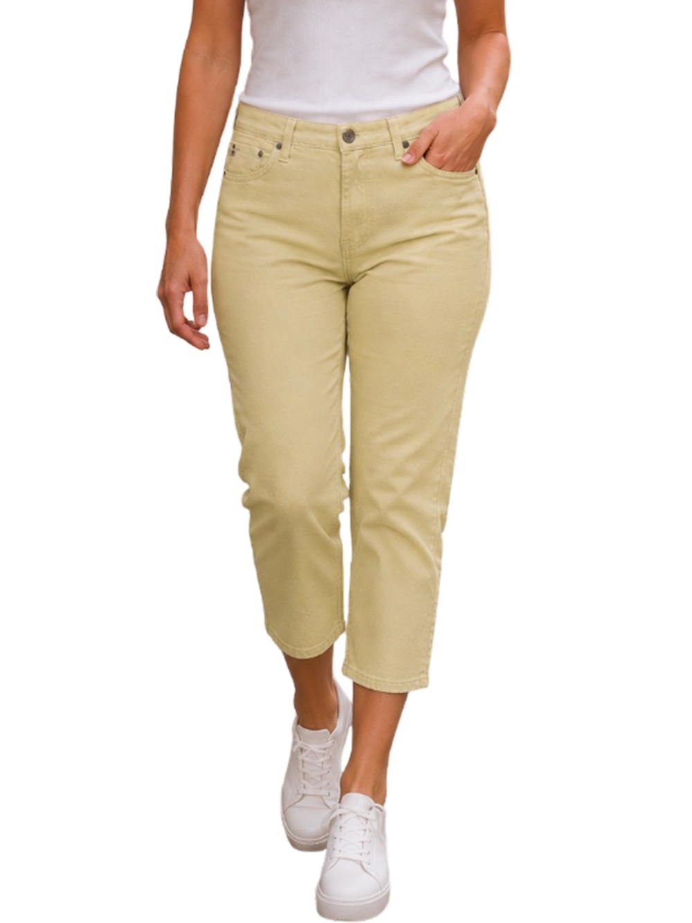 AG Adriano Goldschmied the Stilt Crop Cigarette Jean Pants Mid-rise Cropped USA
